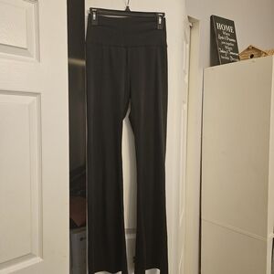 Aerie Black Flared Leggings